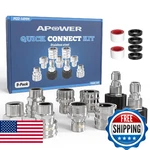 Apower Pressure Washer Quick Connect Kit M22-14MM To 3/8" Female Disc. Fixed Price $66.98.