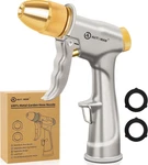 Garden Hose Nozzle High Pressure Metal Sprayer 4 Patterns Heavy Duty. Fixed Price $14.43.
