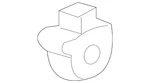 Genuine Honda Windshield Washer Nozzle Support 90652-SB2-023. Fixed Price $5.43.