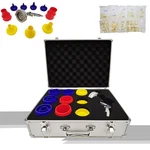 Pneumatic Pipeline Cleaning Gun Hose And Tube Set With 9 Nozzles. Fixed Price $297.04.