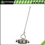 13.7" Pressure Washer Surface Cleaner With 4 Wheels Stainless Steel Brand New. Fixed Price $71.24.