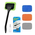 Ohleats Car Windshield Cleaning Tool, 6 4 Inches, Green, Gray, Blue, Orange. Fixed Price $13.99.